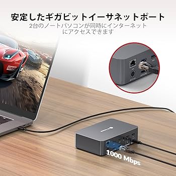 Amazon.co.jp: AV Access USB-C 12 in1ドッキングステーションの